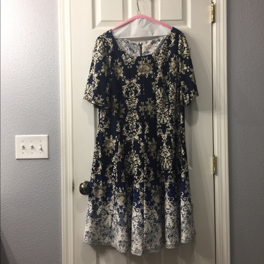Dress Barn Fit and flare dress!